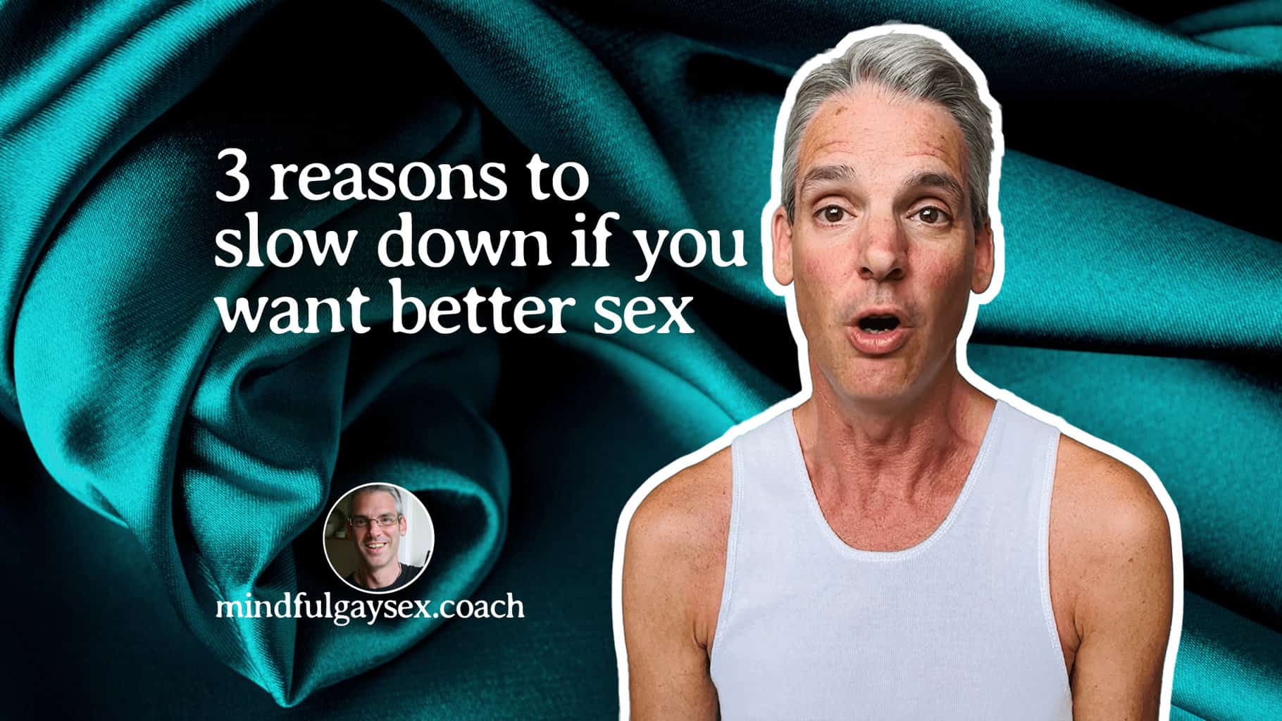 slow down if you want better sex